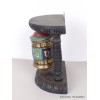 Moulin à prières tibétain bois pierres 14 cm Moulins à Prières tibétains mou103