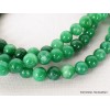 Mala de prières bouddhiste en JADE vert Mala tibétain 108 perles MADP55