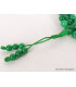 Mala de prières bouddhiste en JADE vert Mala tibétain 108 perles MADP55