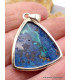 Pendentif en Shattuckite naturelle triangulaire Pendentifs pierres naturelles PU7.4