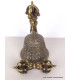Cloche dorjé de cérémonie en bronze 19 cm Cloches et dorjé tibétains CDHG2