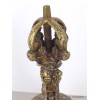 Cloche dorjé de cérémonie en bronze 19 cm Cloches et dorjé tibétains CDHG2