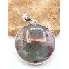 Gros pendentif Aquaprase rond Bijoux en Aquaprase PU4.2