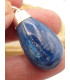 Pendentif moderne Cyanite bleue cabochon Pendentifs pierres naturelles PU60.1