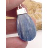 Pendentif moderne Cyanite bleue cabochon Pendentifs pierres naturelles PU60.1