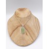 Pendentif en Préhnite brute forme ovale Bijoux en Préhnite PU64.1