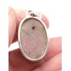 Pendentif Oxyde de Cobalt brut oval Pendentifs pierres naturelles PU72