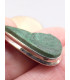 Pendentif Malachite Druze forme goutte Pendentifs pierres naturelles PU81