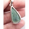 Pendentif Malachite Druze forme goutte Pendentifs pierres naturelles PU81
