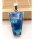 Pendentif Shattuckite forme vase Pendentifs pierres naturelles PU83.1