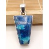 Pendentif Shattuckite forme vase Pendentifs pierres naturelles PU83.1