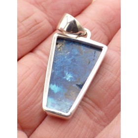 Pendentif Shattuckite forme vase Bijoux en Shattuckite PU83.1