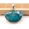 Pendentif Shattuckite semi-oval Pendentifs pierres naturelles PU83.3