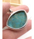 Pendentif Shattuckite semi-oval Pendentifs pierres naturelles PU83.3