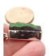 Pendentif Grenat Uvarovite sur roche-mère Bijoux en Grenat Uvarovite PU84.1