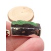 Pendentif Grenat Uvarovite sur roche-mère Bijoux en Grenat Uvarovite PU84.1