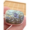 Pendentif Labradorite sculptée fleur Bijoux en Labradorite PU88.1