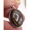 Pendentif Saphir naturel oval Pendentifs pierres naturelles PU97