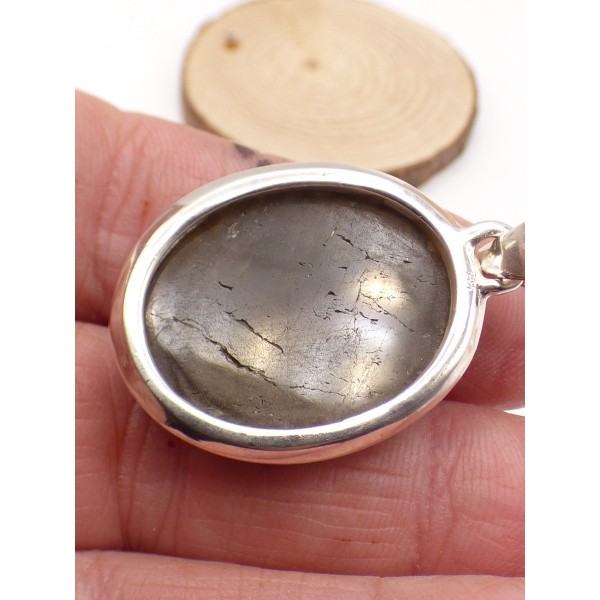 Pendentif Saphir naturel oval Pendentifs pierres naturelles PU97