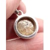 Petit Pendentif Saphirnaturel rond Pendentifs pierres naturelles PU97.1