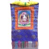 Tangka tibétain Tara Blanche Tentures tibétaines Bouddha tang tarab