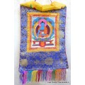 Tangka tibétain peinture Bouddha de médecine Tentures tibétaines Bouddha TANGBM