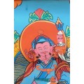 Tangka tibétain Guru Rimpotché Tentures tibétaines Bouddha TANGGR