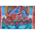 Thangka tibétain Guru Rinpoché – art sacré du Népal - Thangkas tibétains