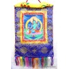 Tangka tibétain peinture Tara Verte Tentures tibétaines Bouddha TANGTV