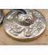 Tingshas tibétaines Dragons 6.5 cm couleur laiton Tingsha tibétaine cymbales TBDRA2