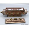 Porte encens tibétain Stupa et Biches Brûleurs et porte-encens PETSTU1