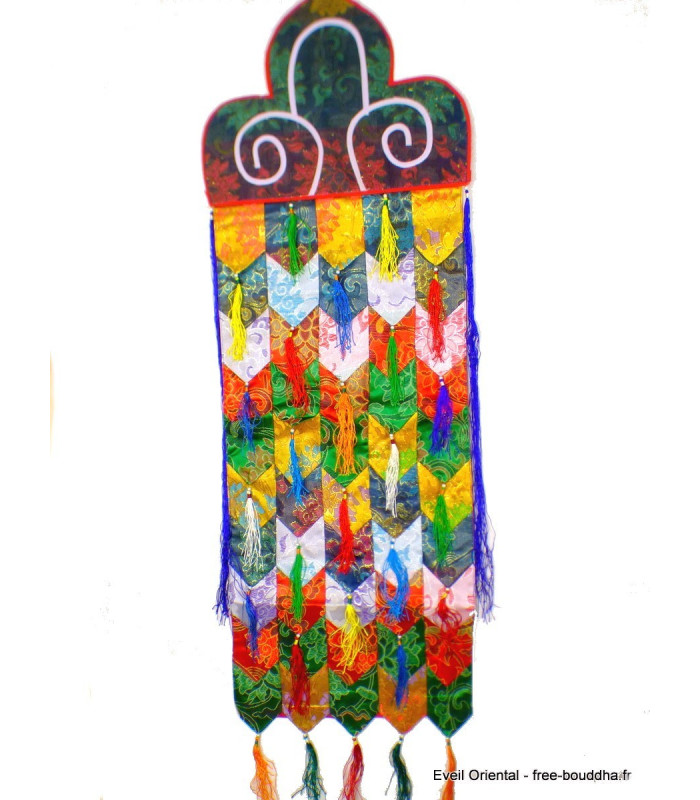 Tenture bouddhiste plate Kaden 60 cm Tentures tibétaines Bouddha KAD60
