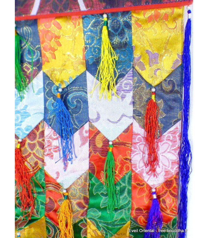 Tenture bouddhiste plate Kaden 60 cm Tentures tibétaines Bouddha KAD60