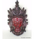 Masque Tara Verte Résine rouge 27 cm Statuettes Bouddhistes MASKTV3.1