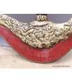 Kartika tibétain (drigug) avec corail pierres rouges - Kartika Tibétain Bouddhiste