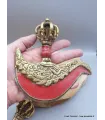 Kartika tibétain (drigug) avec corail pierres rouges - Kartika Tibétain Bouddhiste