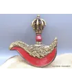 Kartika tibétain (drigug) avec corail pierres rouges - Kartika Tibétain Bouddhiste
