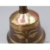 Cloche dorjé tibétain 14 cm patine cuivre Cloches et dorjé tibétains CEDOR2