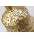 Cloche tibétaine et dorjé en bronze laiton 13 cm Cloches et dorjé tibétains CEDOR8