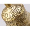 Cloche tibétaine et dorjé en bronze laiton 13 cm Cloches et dorjé tibétains CEDOR8