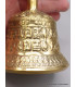 Cloche tibétaine et dorjé en bronze laiton 13 cm Cloches et dorjé tibétains CEDOR8