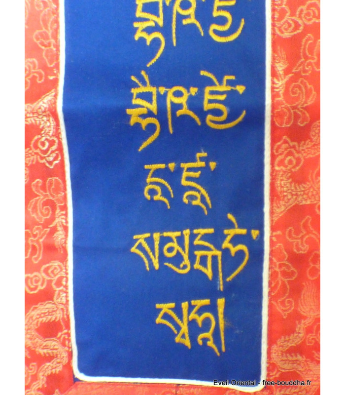 Tenture tibétaine Bouddha de Médecine Tentures tibétaines Bouddha BMED1