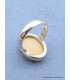 Bague Psilomélane dendritique taille 54/55 Bagues pierres naturelles PU109.1