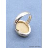Bague Psilomélane dendritique taille 54/55 Bagues pierres naturelles PU109.1