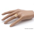 Bague Psilomélane dendritique taille 54/55 Bagues pierres naturelles PU109.1