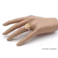 Bague Psilomélane dendritique taille 54/55 - Bagues pierres naturelles