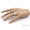 Bague Merlinite rectangulaire taille 58 Bagues pierres naturelles PU110.2