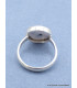 Bague Merlinite ronde taille 62 Bagues pierres naturelles PU110.4