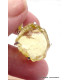 Pendentif Quartz Citron brut oval Pendentifs pierres naturelles PU113.1