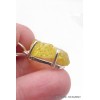 Pendentif Quartz Citron brut oval Pendentifs pierres naturelles PU113.1